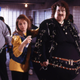Illustration for article titled Here, have some creepy-fun footage of Weird Al getting in character for the Fat videoem/emem/em
